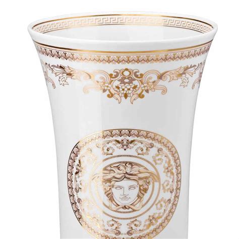 vaso rosenthal versace medusa bianco|La Medusa Vases: the fashionable style of Rosenthal Meets .